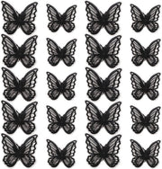 Pannelli organza doppio strato 20 pezzi - accessori per abbigliamento - applicazioni DIY - dimensioni 5x4cm/6x5,3cm