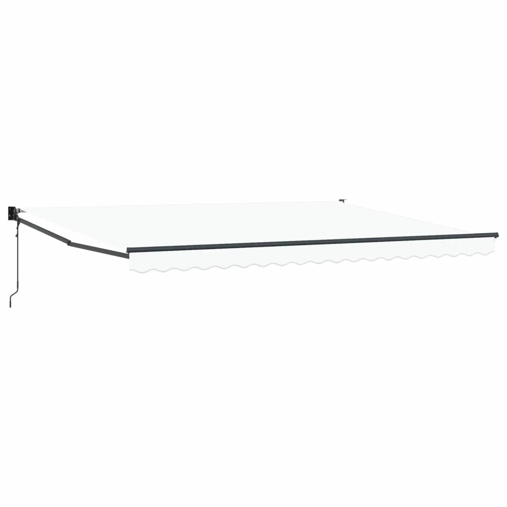 Tenda da Sole Bianco 450 x 300 x 165 cm Poliestere e Metallo 3330994