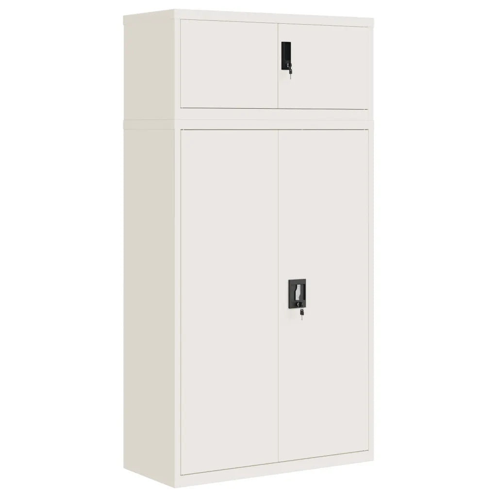 Armadio Classificatore Bianco 90x40x180 cm in Acciaiocod mxl 125412