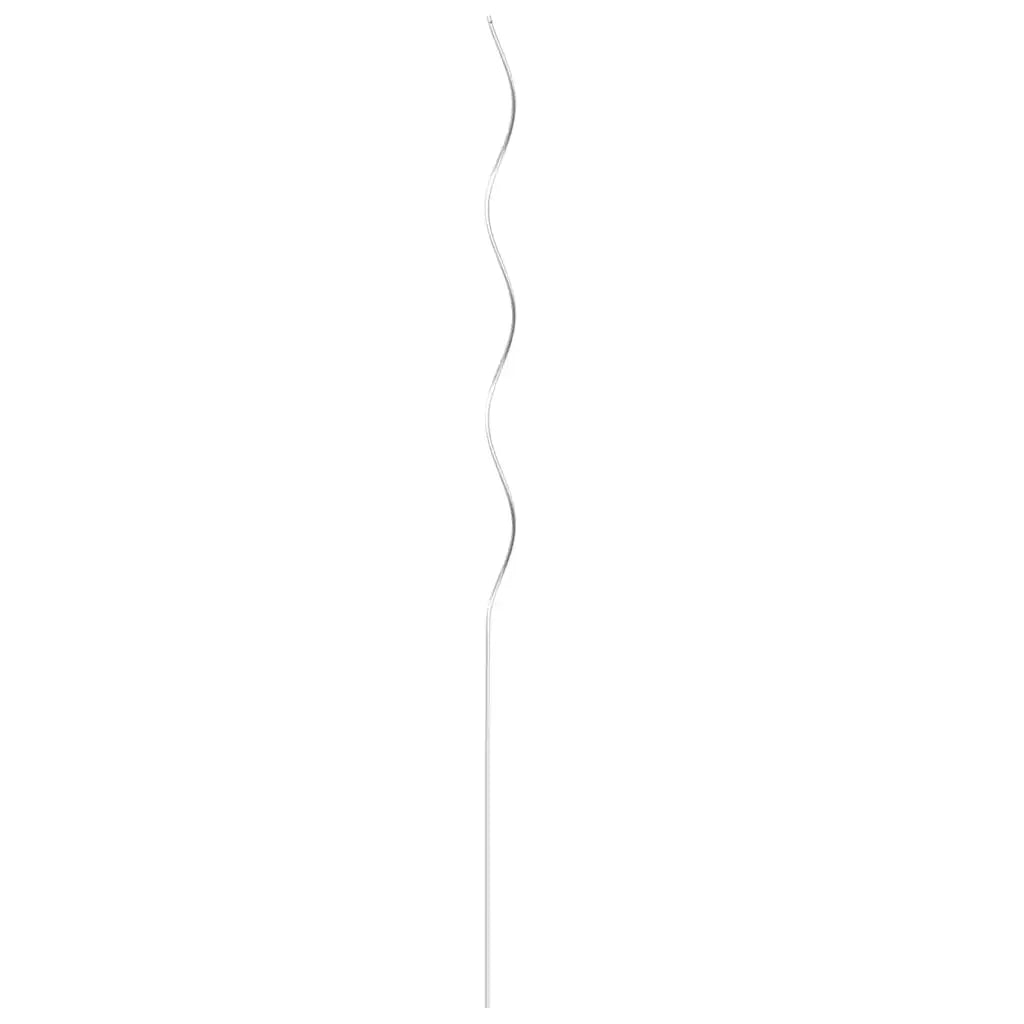50 pz Supporti a Spirale per Piante 110 cm in Acciaio Zincato 142416