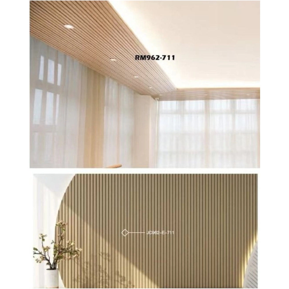 Trade Shop - Pannello Decorativo 3d Effetto Rovere 122x290 Cm Doghe Verticali In Ps -