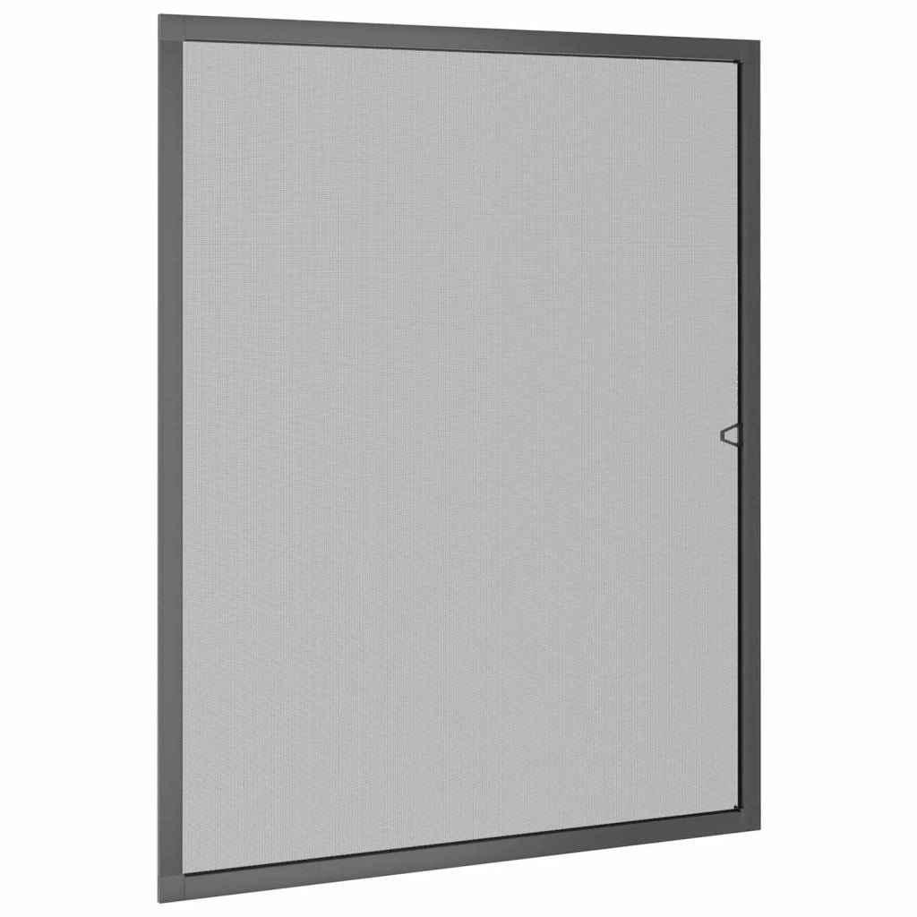 Zanzariera per finestre Antracite 110 x 130 cm CFW2099875