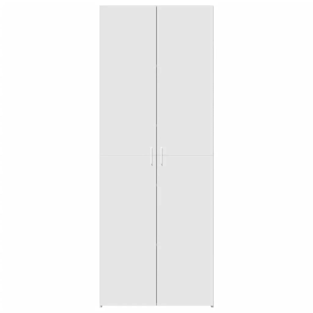 Buffet credenza cassettiera mobiletto mobile contenitore organizer cucina soggiorno salotto alto 70 x 42,5 x 185 cm legno ingegnerizzato bianco 02_0032768