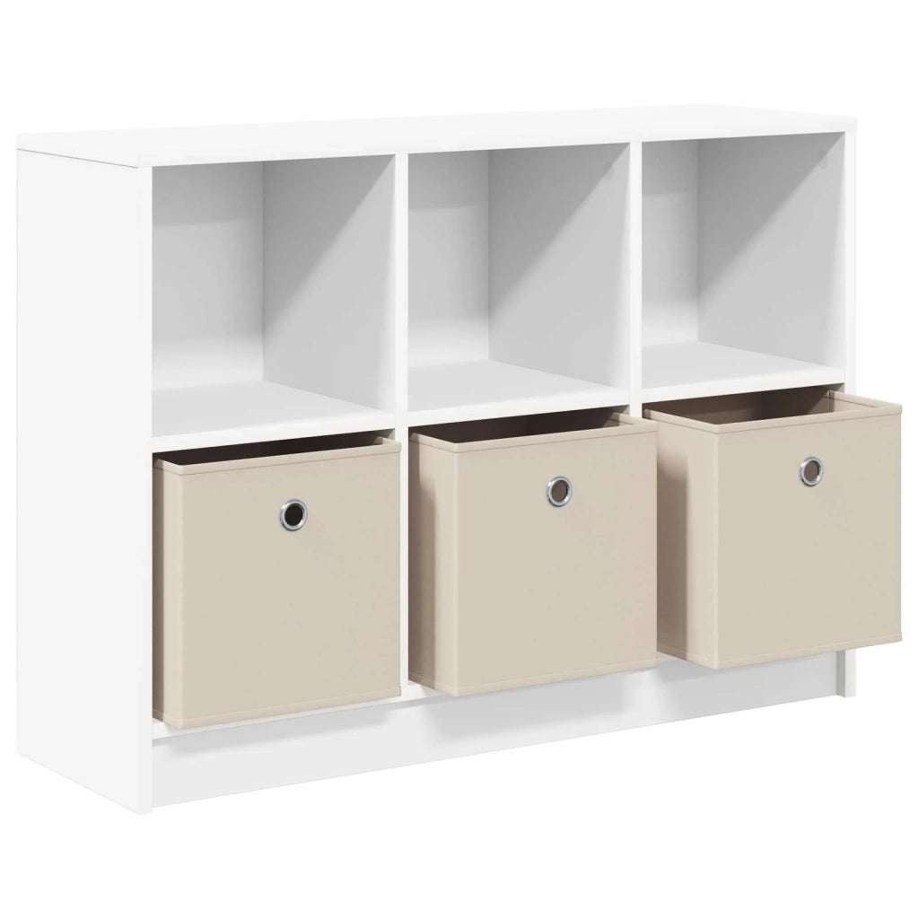 Credenza con cassetto Bianco 88,5 x 27,5 x 63,5 cm 8000508