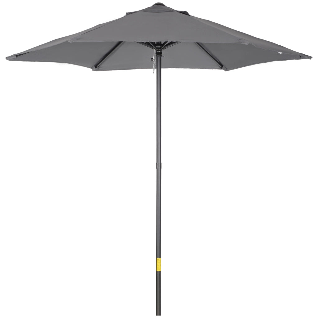 Ombrellone da Giardino con Ventilazione ¨C zephmum ¨C Grigio Antracite