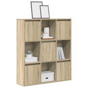 Libreria Rovere Sonoma 89x24x101,5 cm in Legno Multistrato 860402