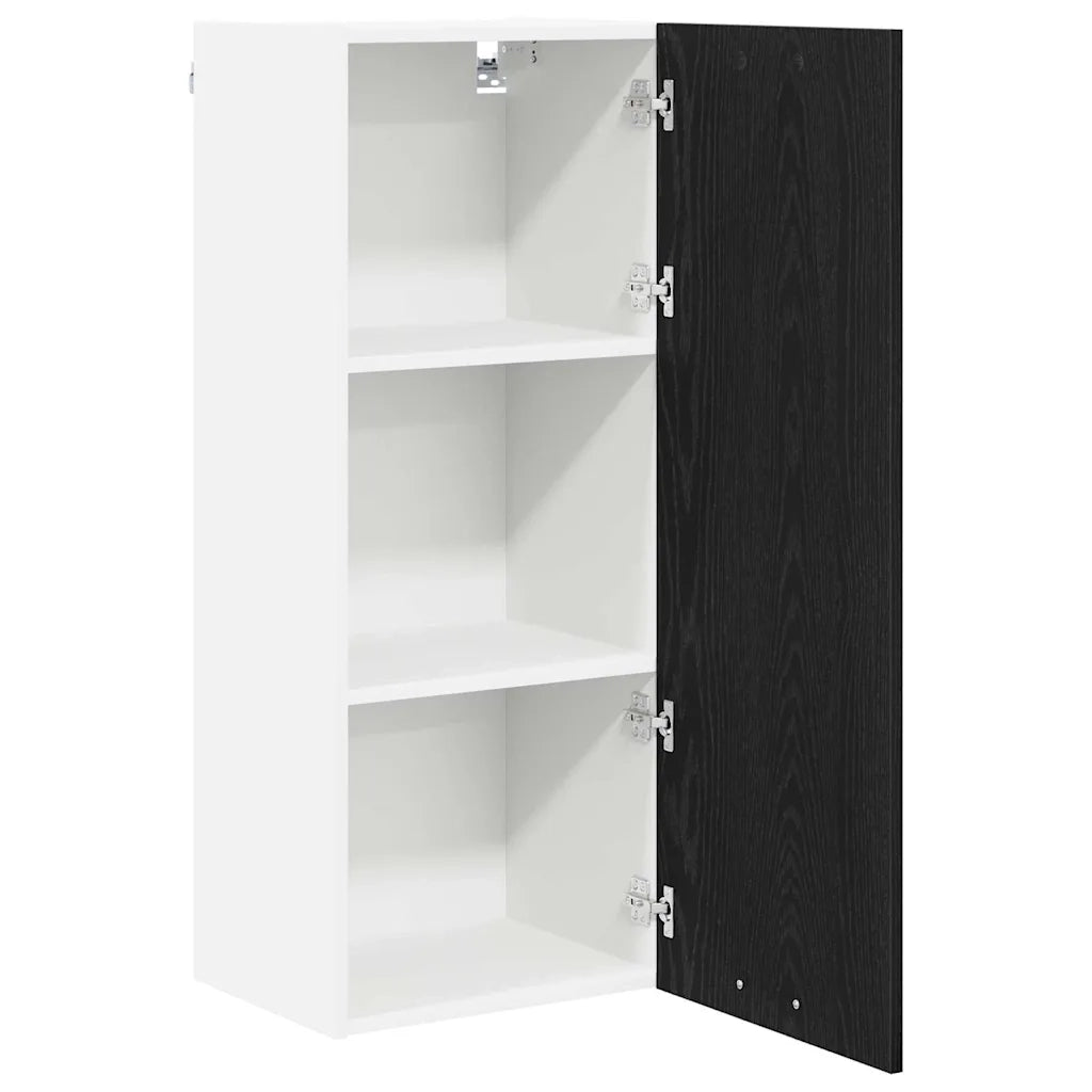 Armadio pensile Rovere Nero 40 x 31 x 100 cm Legno multistrato