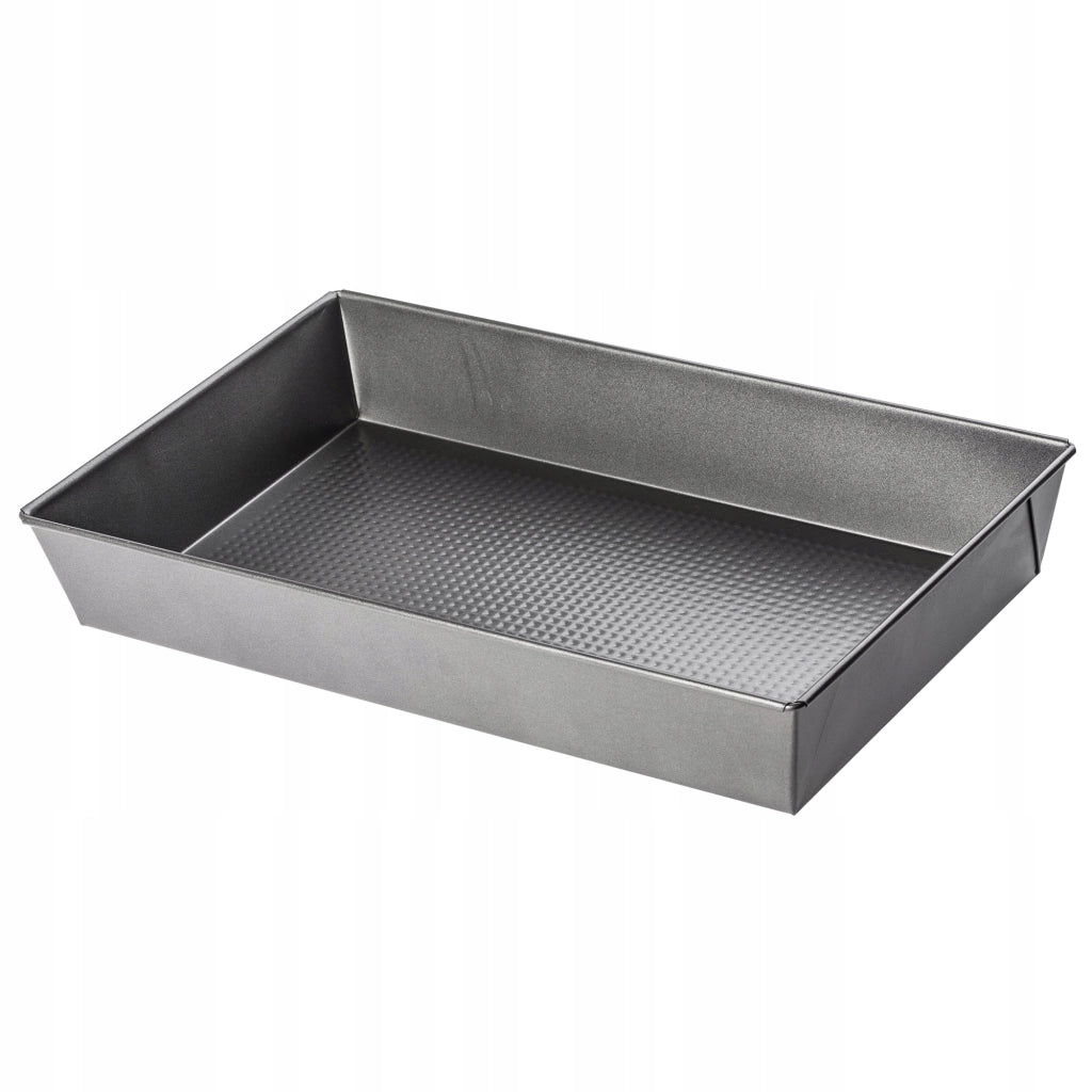 Set di 2 teglie rettangolari antiaderenti per torte KADAX