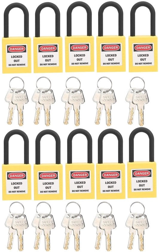 Serrature di sicurezza elettriche Lockout Tagout in nylon
