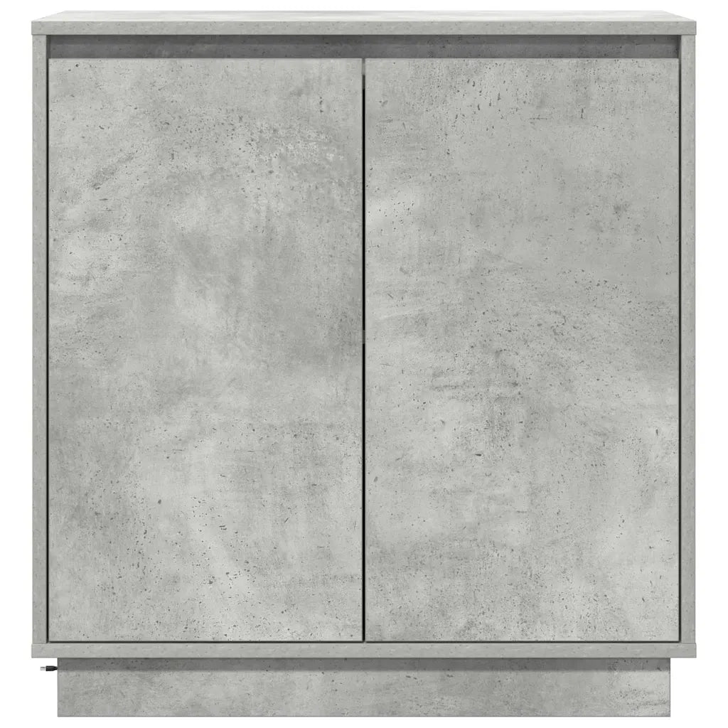 Credenza | Madia LED Grigio Cemento 71 x 34,5 x 75 cm Legno multistrato