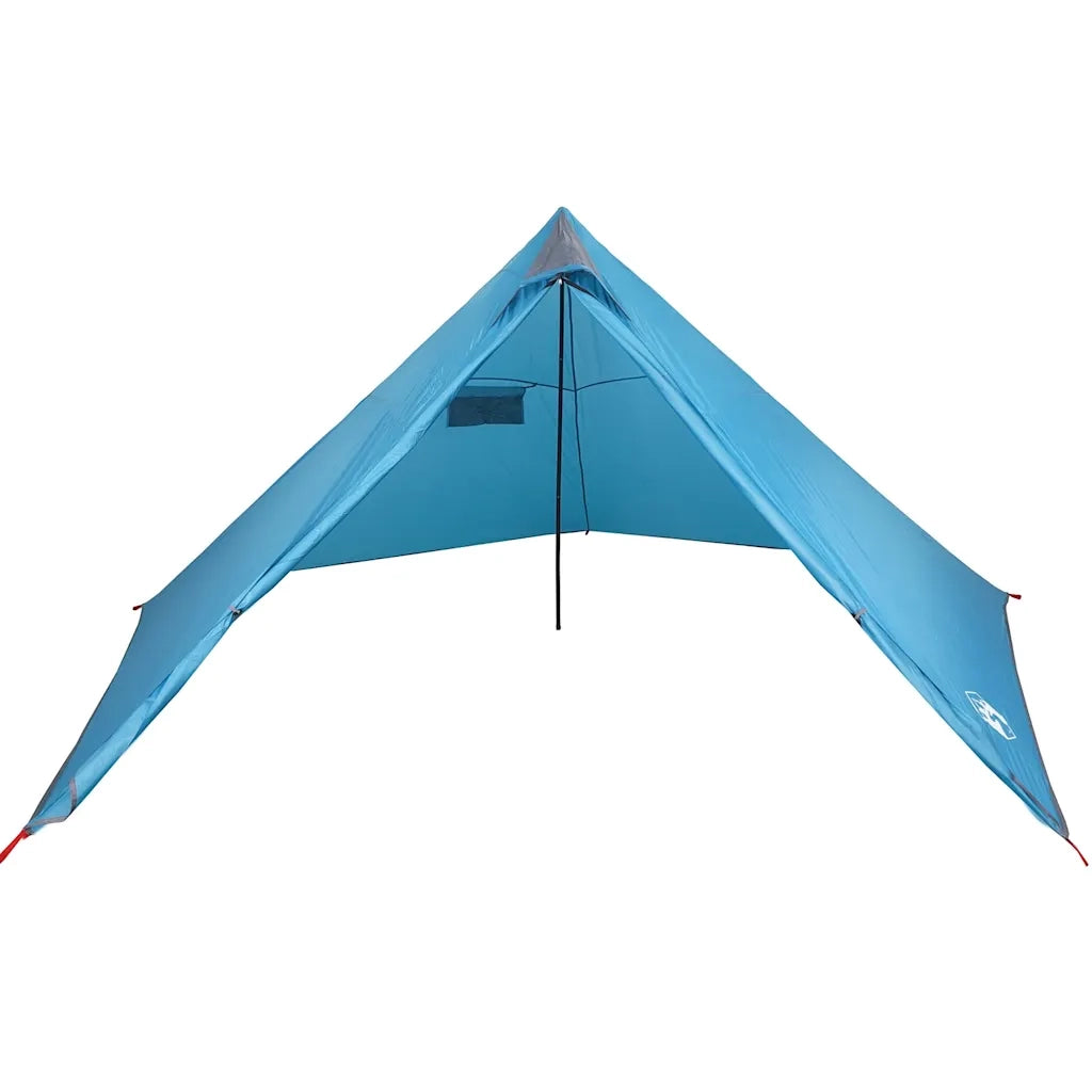Tenda Familiare Tipi per 7 Persone-Tenda da campeggio Blu Impermeabile