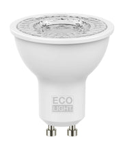 Ecolight LAMPADA A LED SPOT GU10 FASCIO 110  ° luce naturale 6 W 10.00 pz