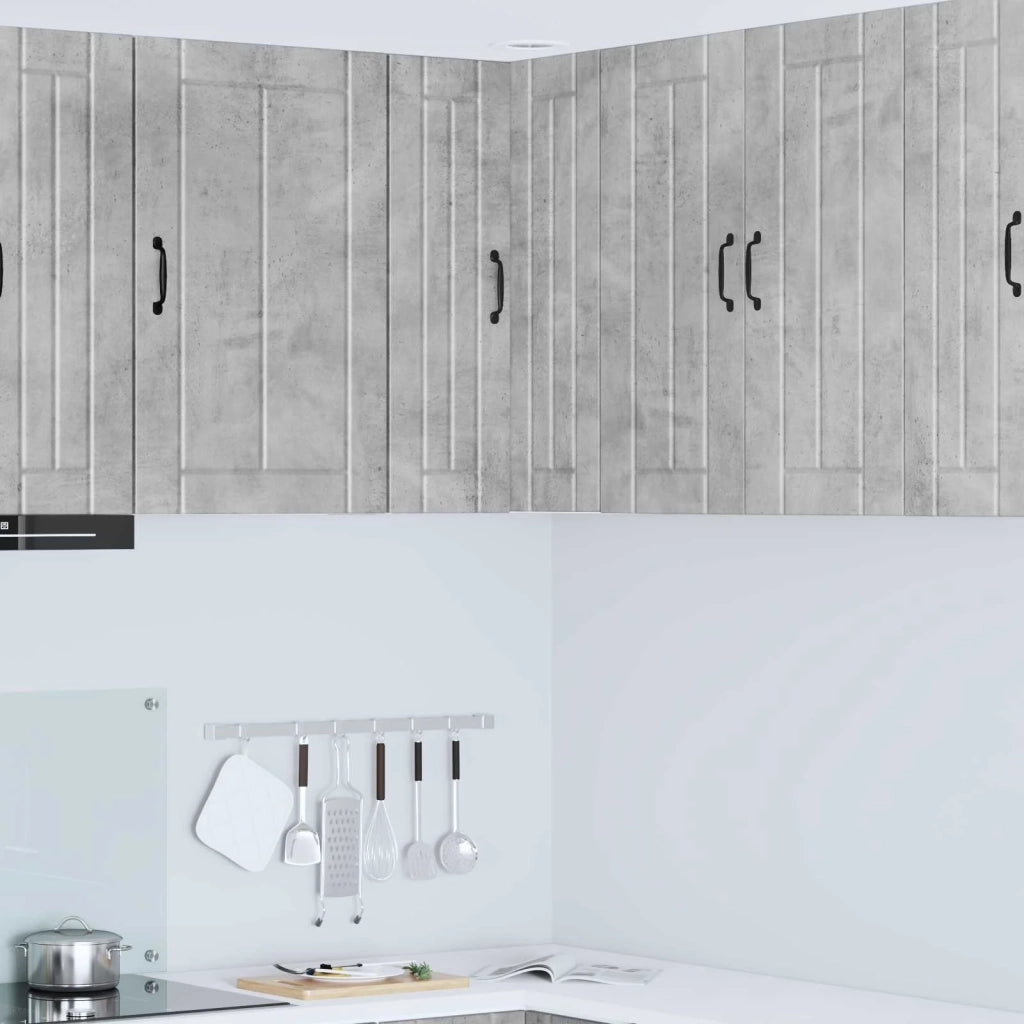 Mobile da cucina-Armadio da cucina Grigio cemento 57 x 57 x 80 cm