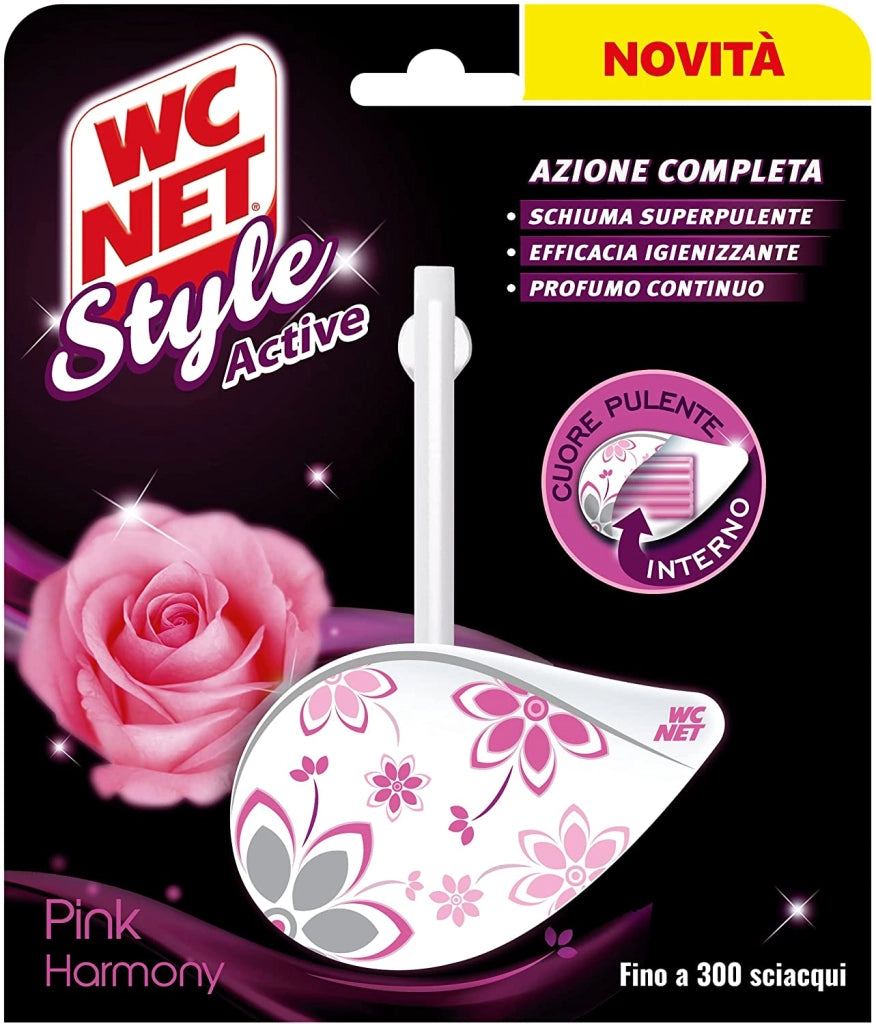 WC NET STYLE ACTIVE TAVOLETTA PINK HARMONY AD AZIONE COMPLETA