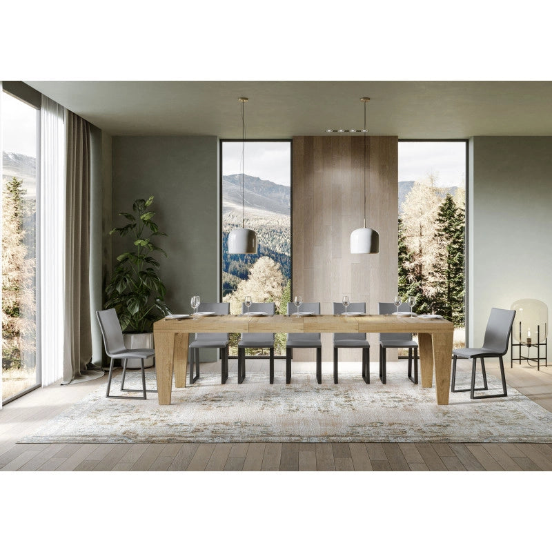 Tavolo allungabile 200/460x90 cm Spimbo Premium - Quercia Natura