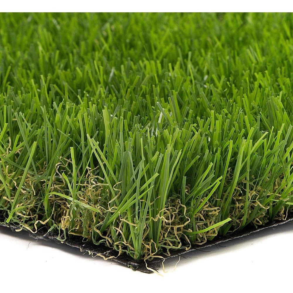 Trade Shop - Prato Sintetico 40mm Finta Erba Tappeto Manto Giardino 4 Sfumature Colore 1x15mt -