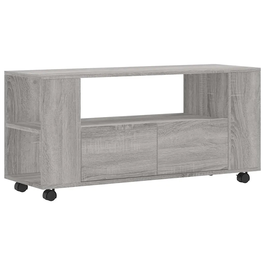 Mobile TV | Armadietto TV | Mobile Porta TV Grigio Sonoma 102x34,5x43 cm Legno Multistrato