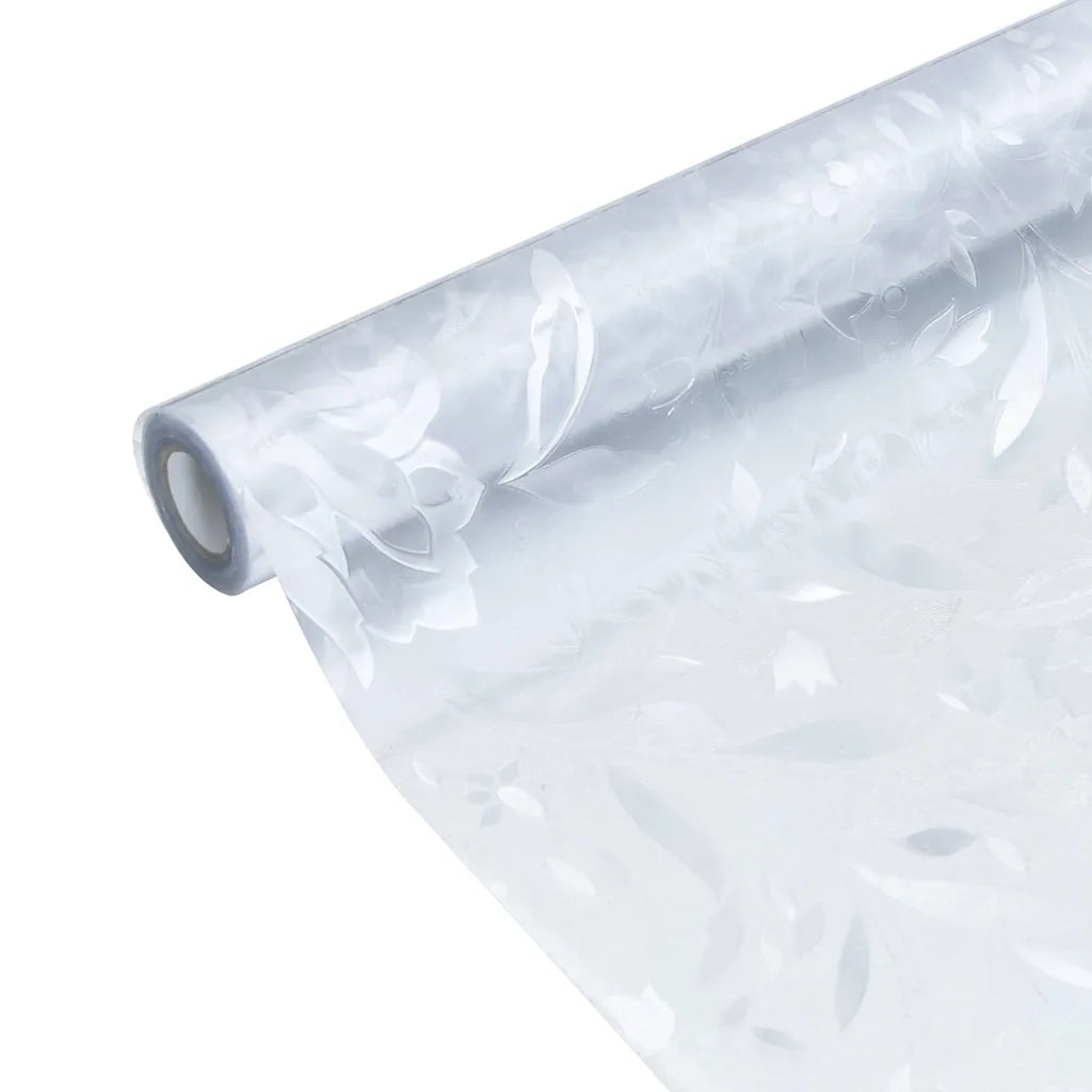 Pellicola per Finestra Smerigliata Motivo Fiore 90x500 cm PVC CFW7304355