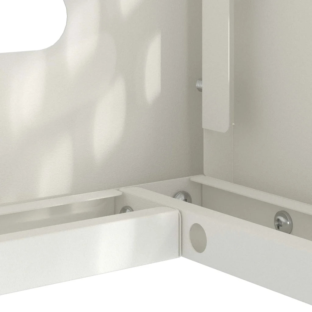 Copertura per condizionatore d'aria Bianco 100 x 50 x 70 cm 865898