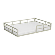 Vitalispa Letto per bambini Grigio 140x200 con materasso