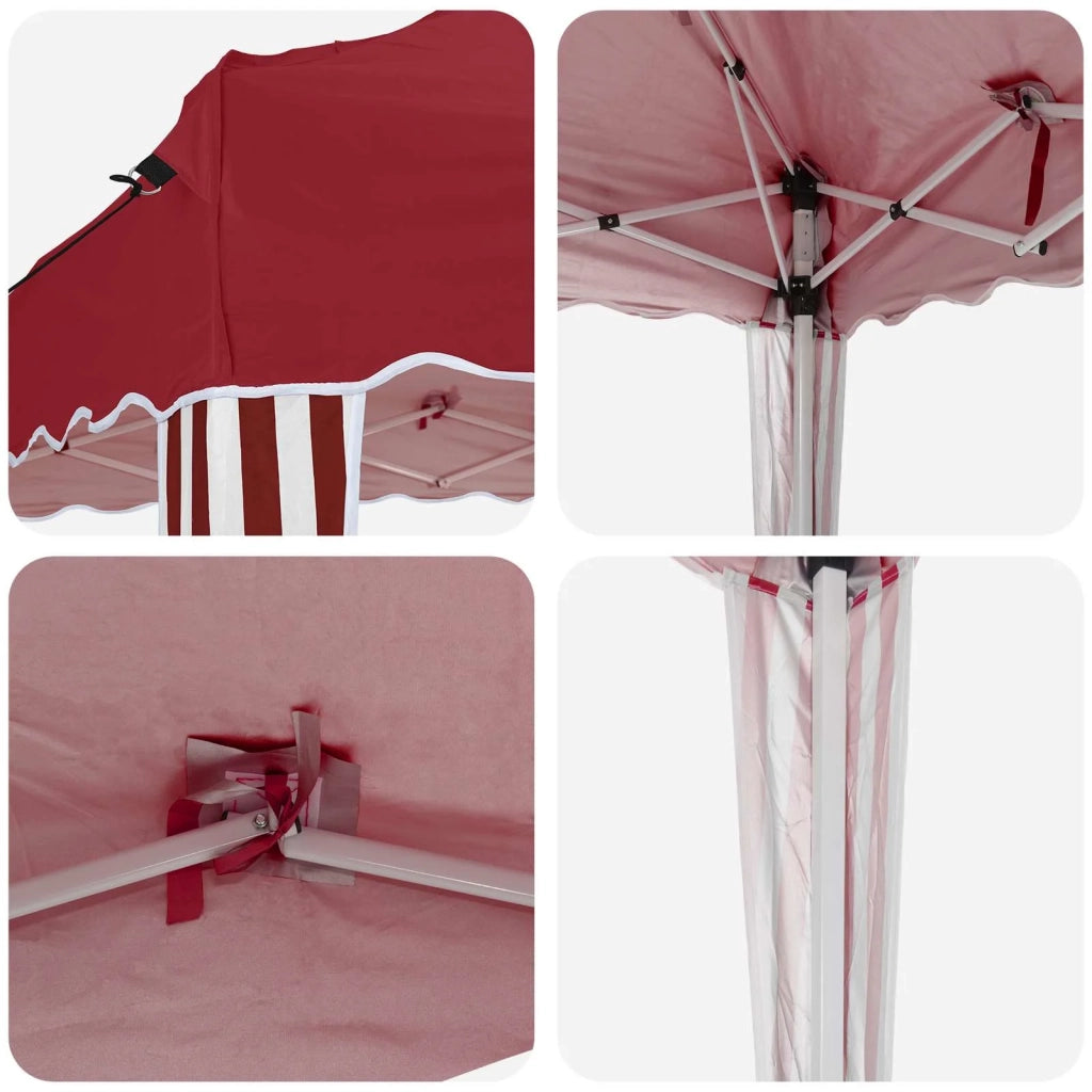 Tenda per feste a pop-up Borgogna 195 x 195 x 245 cm 42019719