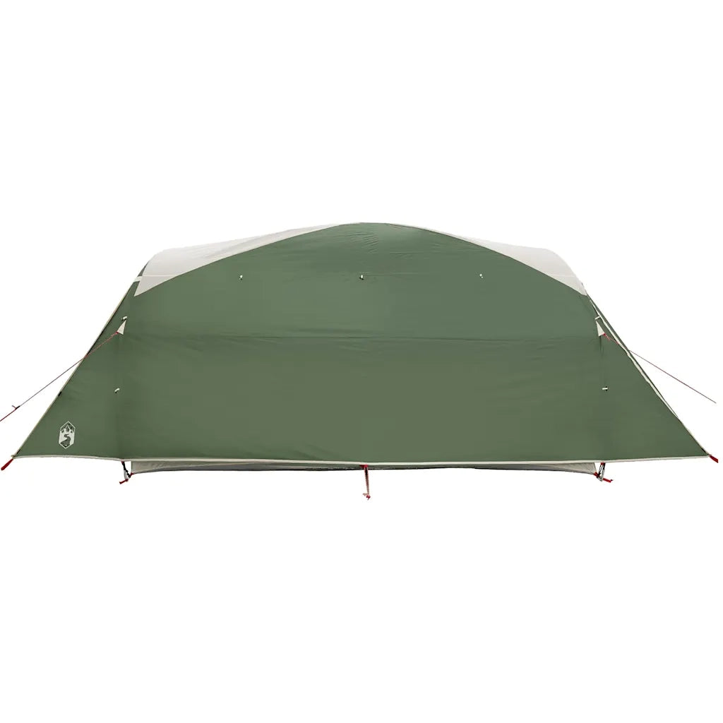 Tenda Familiare a Tunnel per 6 Persone Verde Impermeabile