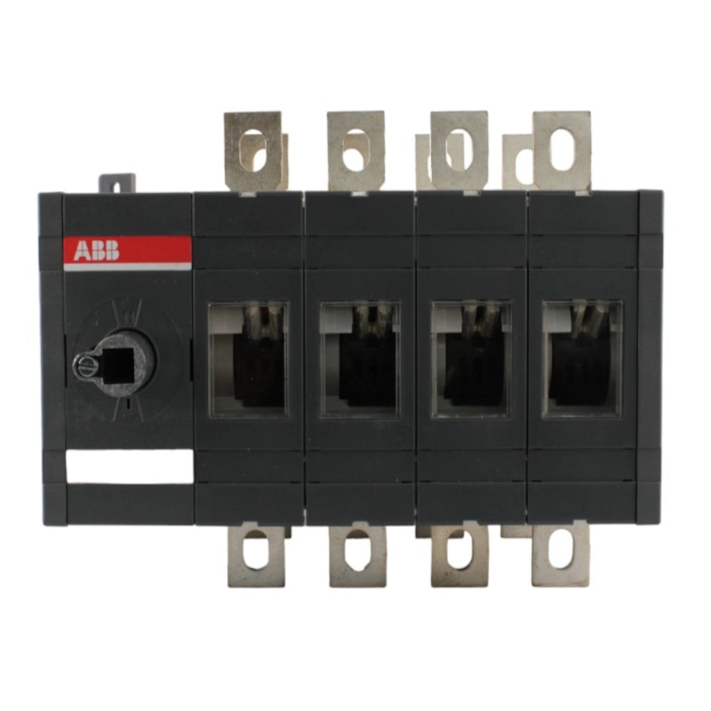 Commutatore sezionatore rotativo manuale 1-0-2 4 poli 400A ABB