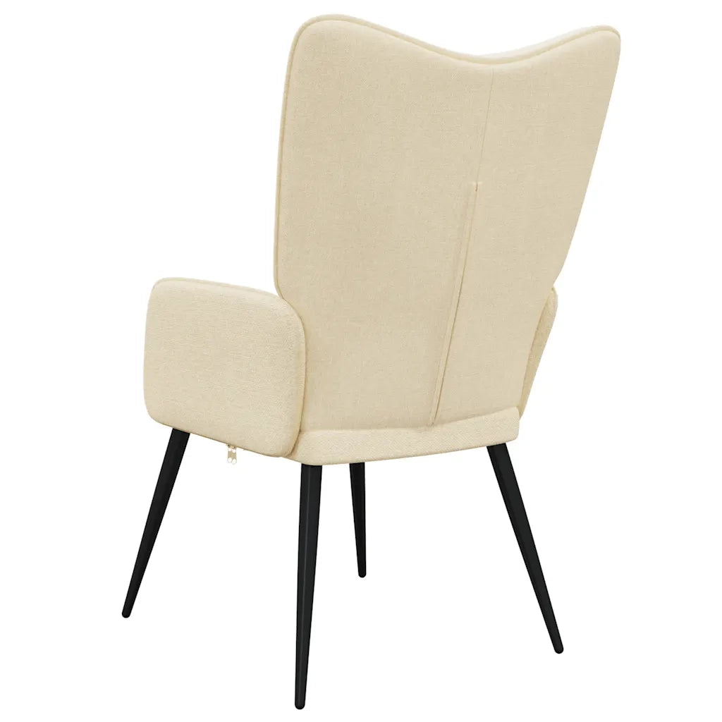 Sedia Relax Crema in Tessuto 327943