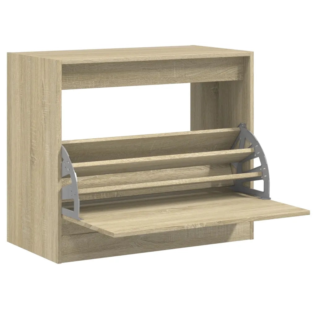 Scarpiera | Mobile per scarpe Rovere Sonoma 80x42x69 cm in Legno Multistrato