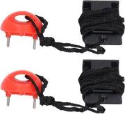 Chiave di Sicurezza per Macchina da Corse Universale - Set di 2 | Interruttore di Arresto di Emergenza per Tapis Roulant Chiave Magnetica di Sicurezza