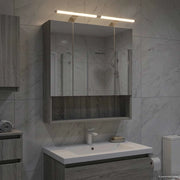Mobiletto per specchio da bagno Grigio Sonoma 60 x 14.5 x 70 cm 889196