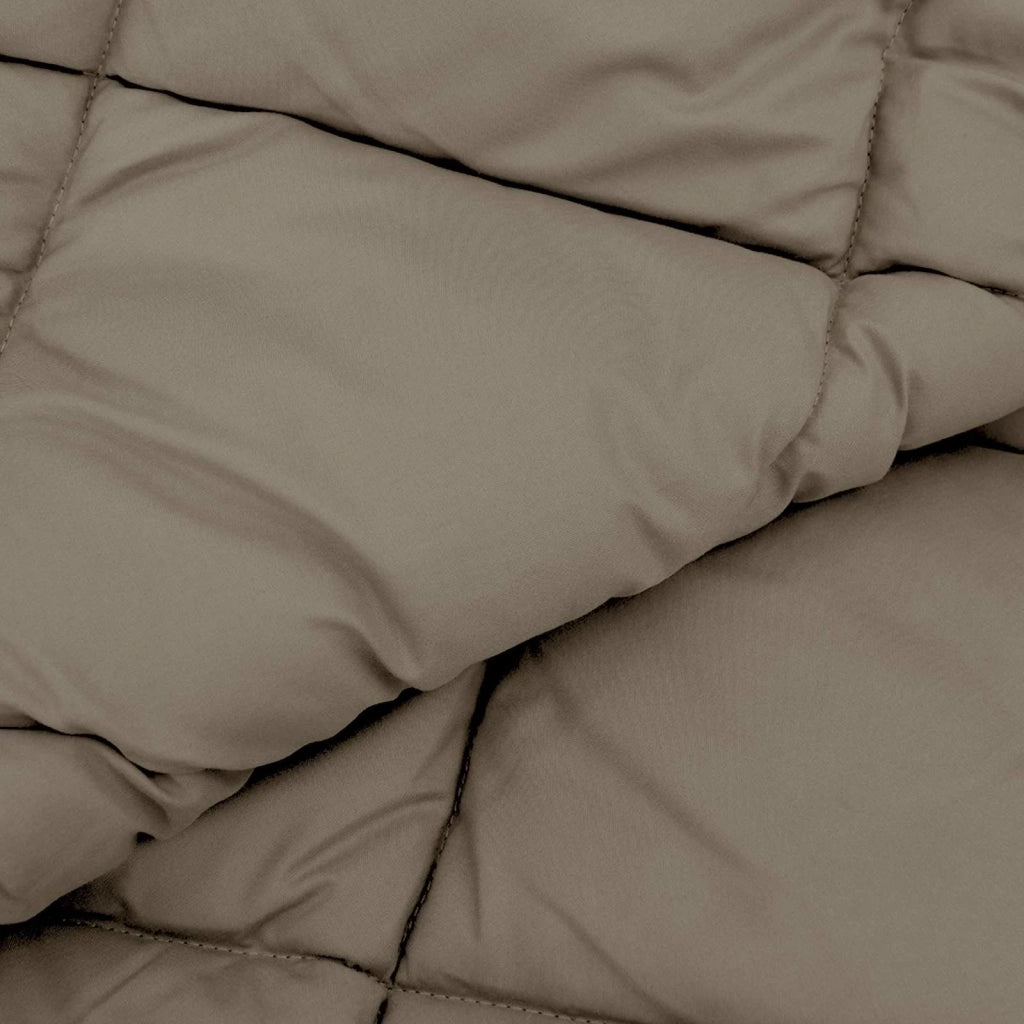 Piumone | Duvet Invernale Grigio chiaro 135 x 200 cm Microfibra