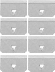 Deflettore di Ventilazione Auto Regolare con Clip in Acciaio Inox - Set da 8 Clip - Fissaggio Facile