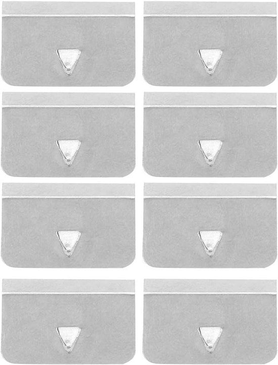Deflettore di Ventilazione Auto Regolare con Clip in Acciaio Inox - Set da 8 Clip - Fissaggio Facile