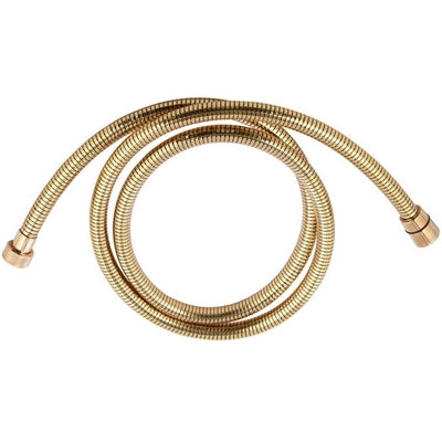 FLESSIBILE DOCCIA IN PVC DORATO CON ATTACCO CONICO- cm 200- RERU- pezzi 1
