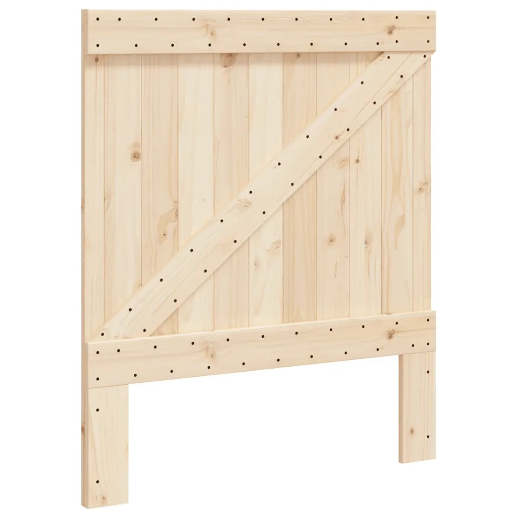 Testiera 90x104 cm in Legno Massello di Pinocod mxl 83440