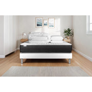 Pacchetto letto completo - Materasso 140x200cm + Box spring con doghe (kit) + 2 cuscini + Piumino - Vitalspring