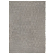 Tappeto Rettangolare Grigio 160x230 cm in Cotone
