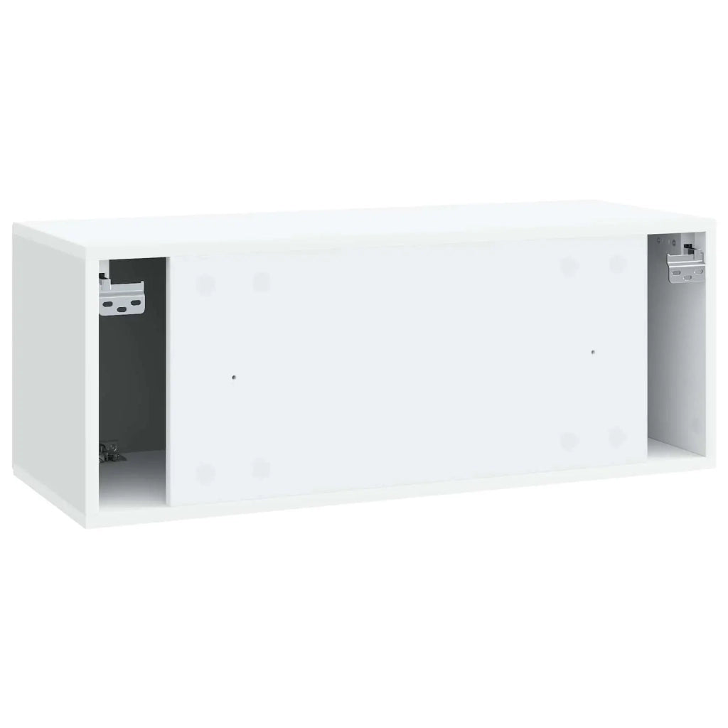 Mobile Porta TV da Muro Bianco 78,5 x 31 x 30 cm 898715