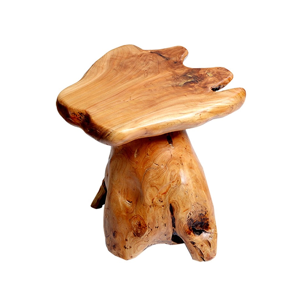 Tavolino da Caff¨¨ in Massello di Abete ¨C MINIMAL ¨C Legno Naturale, Forma Irregolare