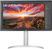 27UP850 Monitor 27" UltraHD 4K LED IPS HDR 400, 3840x2160, AMD FreeSync 60Hz, HDMI 2.0 (HDCP 2.2), Display Port 1.4, USB-C, USB 3.0, Audio Stereo 10W, AUX, Stand Pivot, Flicker Safe, Bianco