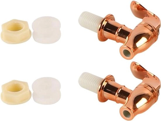 Sostituzione rubinetto per dispensatore acqua - 2 pezzi, rosé oro, rubinetto per dispensatore acqua