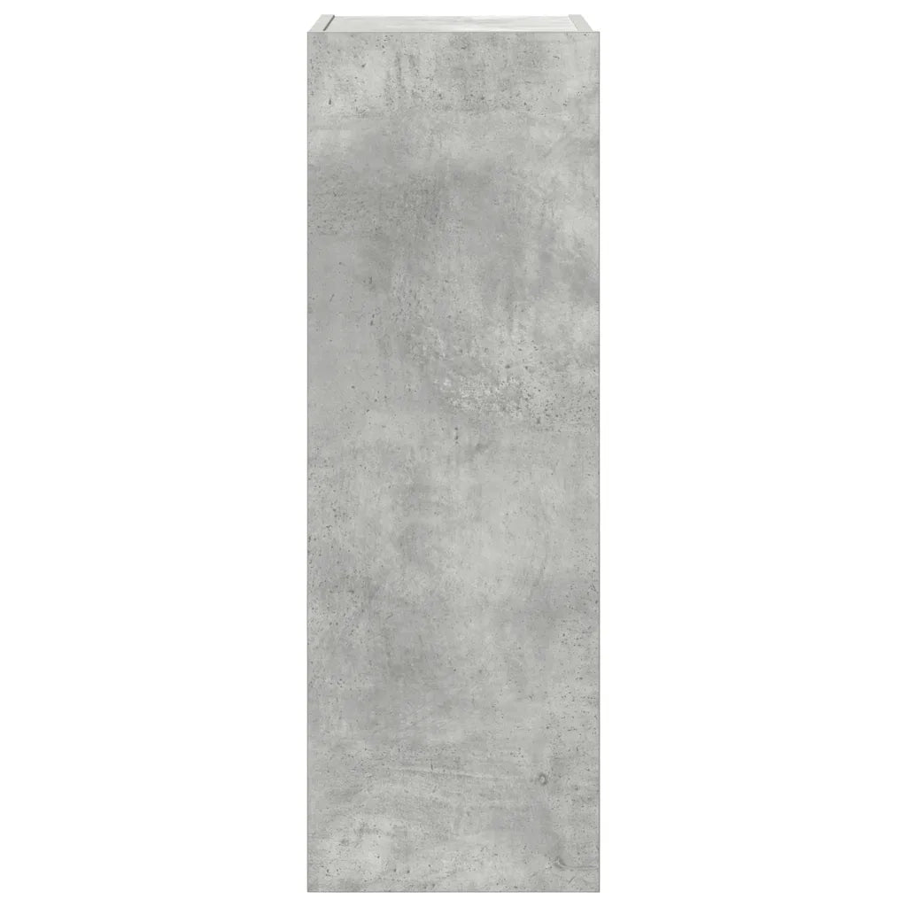 Set di Mobili Porta TV 4 pz Grigio Cemento in Legno Multistrato 3114633