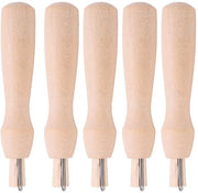 Viltnaald 5 Stuks - Sostegno Universale per Viti - Legno Inox - Viti per Vitiare - Sicuro e Affidabile - Facile da Usare - Piastra di Fissaggio