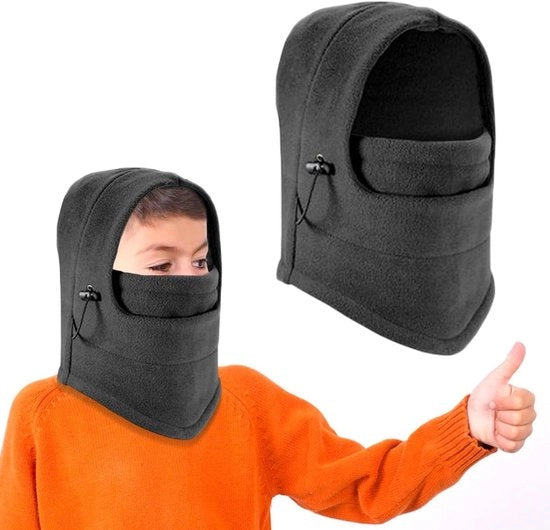 Cappuccio di calore per bambini per bicicletta outdoor invernale