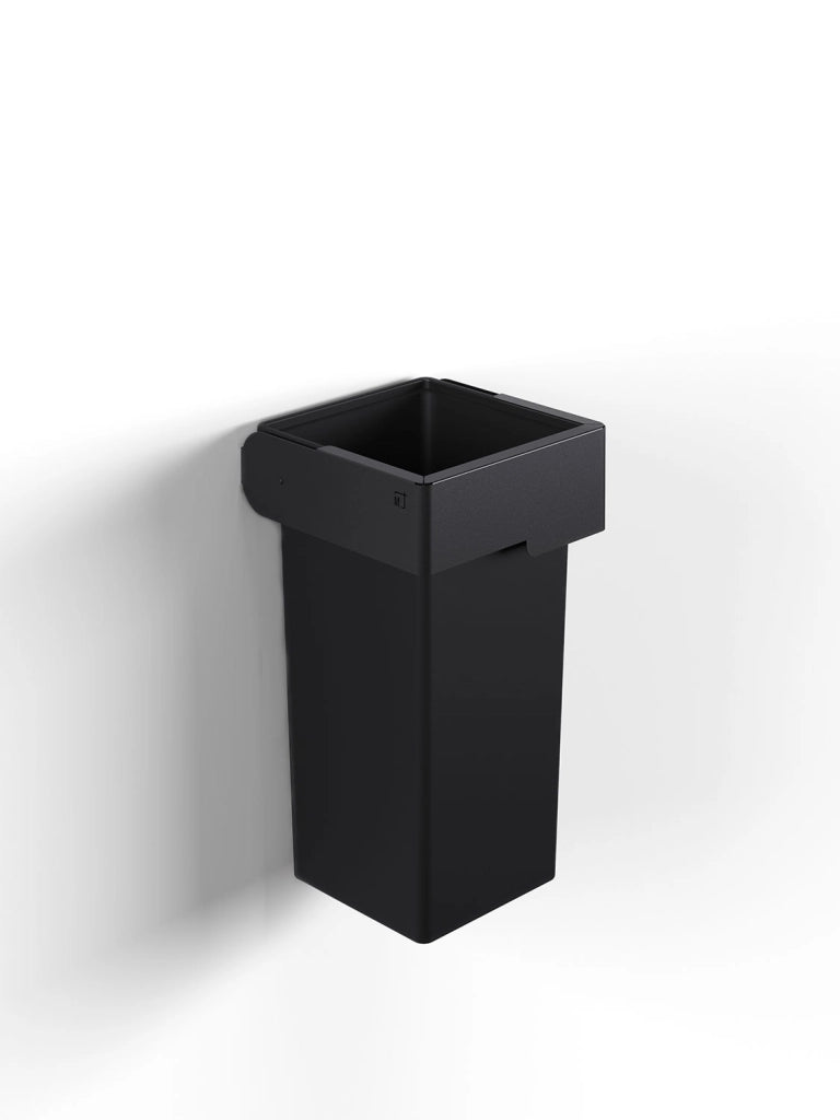 Pattumiera a Muro Contenitore da 73 L 41,5x41,5x73 cm Grigio Antracite