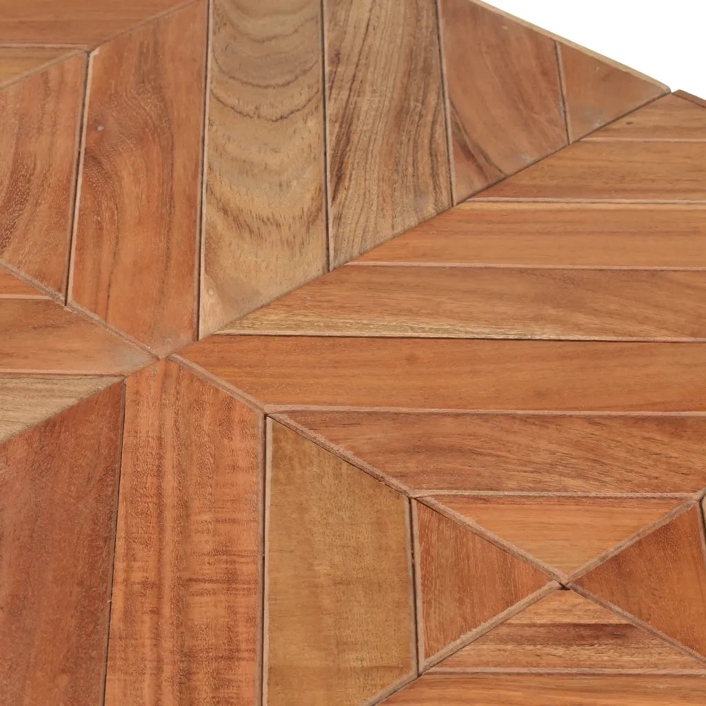 Tavolo da Pranzo 140x70x76 cm in Legno Massello Acacia e Mango cod mxl 24668