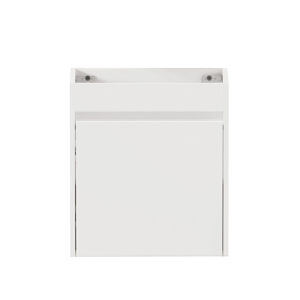 Armadietto Bagno 46 cm ¨C MINIMAL ¨C Bianco, 1 Anta, Salvaspazio