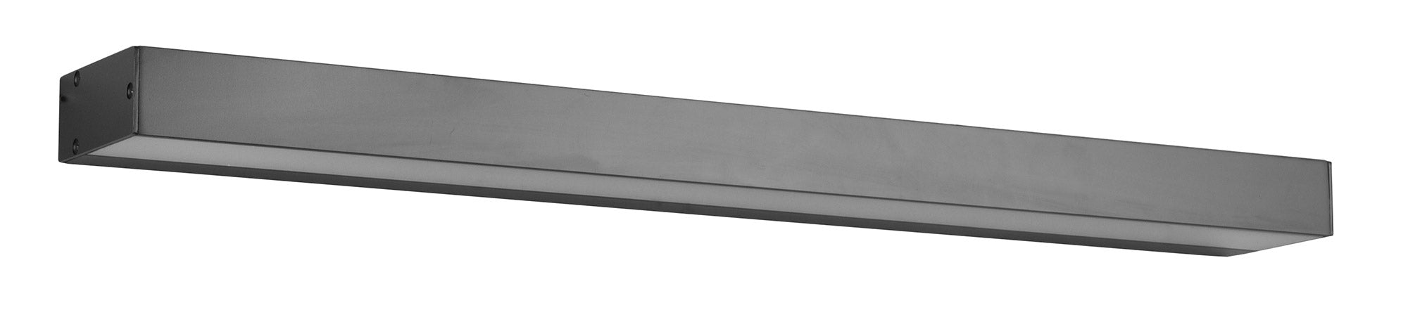 Applique da Interno a LED in Alluminio Nero Opaco