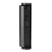 Presa multipla da giardino in alluminio con protezione IP44 Colonna a 2 prese per esterno